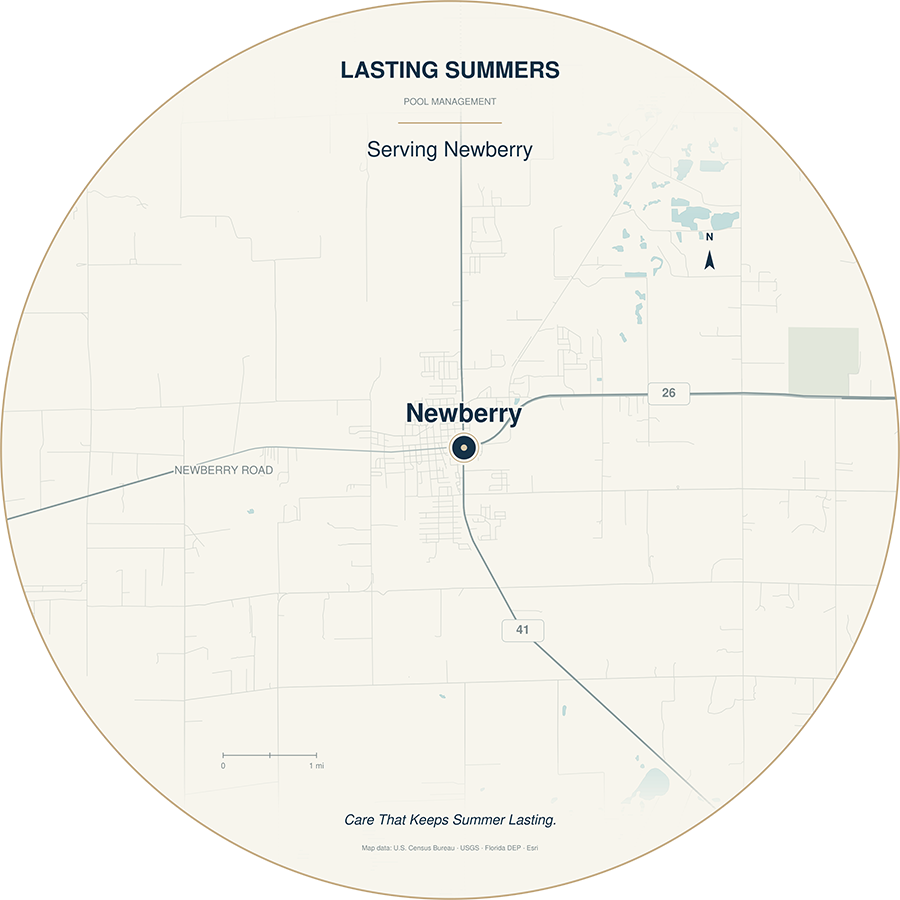 Newberry, FL map