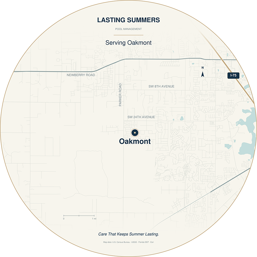 Oakmont, FL map