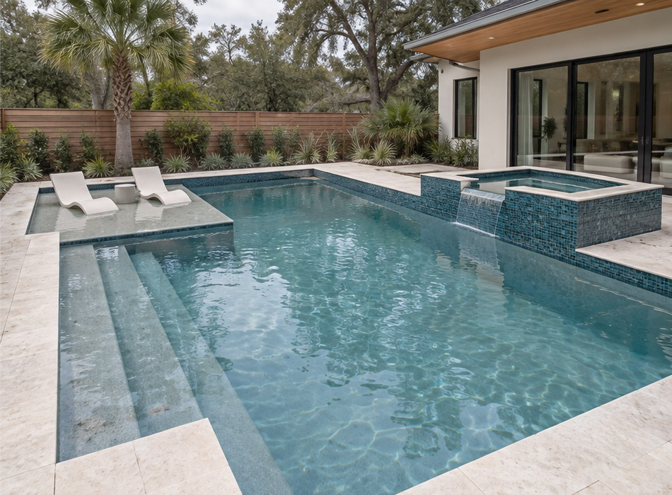 Residential Pool After Cleaning photo