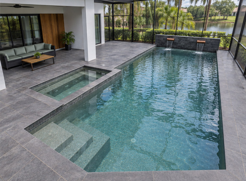 Residential Pool After Cleaning photo